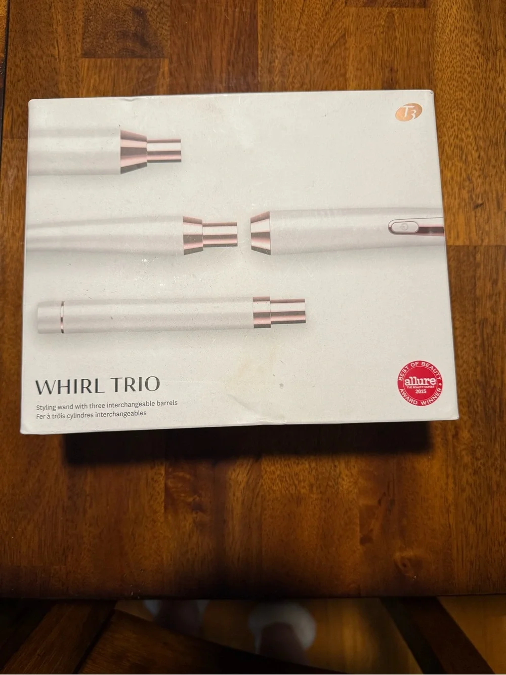 T3 Whirl Trio Interchangeable Curling Wand Set